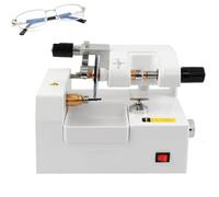 Optical Lens Cutting Milling Machine - High Precision Edging Machine with Size Adjustment Knob for Fast Cutting Speed in Optical Shops and Vision Care Centers