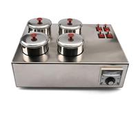 Optical Lens Dyeing Machine, Multi-Cup Tinting Bath with Independent Switches for Optical Shops and Vision Care Centers, Easy-to-Use Lens Tinting System
