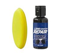 Optical Lens Scratch Removal Fluid - Eyewear Repair Solution, Powerful Scratch Erasing Formula, No Finish | Easy Apply Lens Restorer for Glass Care 3.23x1.14x1.14 inches