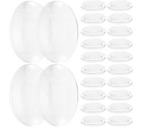 Optical Lenses 25mm Double Convex Lenses (50pcs) for Physics Teaching, DIY Science Projects & Experiments