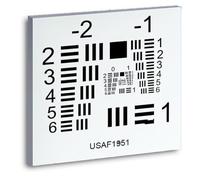Optical Microscope Camera Resolution Test Chart, Calibration Board for Positive/Negative Film Cards, Accuracy ±5um for Scientific Research and Industrial Inspection