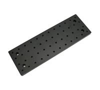 Optical Plate Flat Aluminum Honeycomb Breadboard Experimental Vibration Isolation Platform Workbench M6 Tapped Mounting Holes (100X300X12MM)
