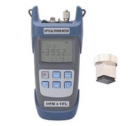 Optical Power Meter Fast Precise Fiber Cable Detector LED Light 30KM 30MW -70 to +10dbm for Communication Engineering Maintenance