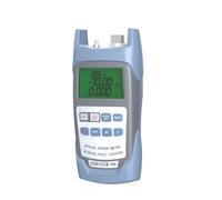 Optical Power Meter, Fiber Optical Power Meter with Visual Fault Locator Fiber Tester SC FC ST Connector Optic Test Equipment (-70~10dBm)(AXP30D 30mw)