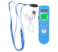 Optical Power Meter Portable Handheld 10 Wavelengths OPM Fiber Optic Tester with RJ45 Testing and LED Light