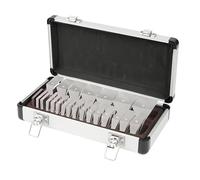 Optical Prism Bar Set, 22-Piece Prism Kit with Aluminum Box for Hospitals and Optometry Centers, Eye Examination Tools for Vision Testing and Diagnosis