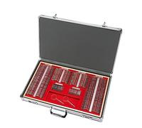 Optical Prism Trial Lens Set, Metal Rim Case for Optometry Equipment, 26 Lenses for Vision Testing, Professional Quality Ophthalmic Tools