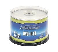 Optical Quantum Vinpower Digital - JVC OQDPRDL08LT 8X 8.5 GB DVD+R DL Double Layer Recordable Blank Media Logo Top