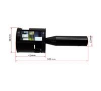 Optical Right-angle Mirror With Two Built-in Prisms, DJ-2 Right-angle Device, Adjustable Prism, Handheld Prism Suspension Mirror