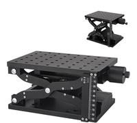 Optical Sliding Lift PlatformManual Laboratory Elevation Tool 110mm Adjustable Height for Precision Work Ideal for Scientific and Industrial Applications