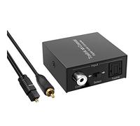 Optical-to-Coaxial or Coax-to-Optical Digital Audio Converter Adapter, Bi-Directional Coax Digital Audio Converter, Digital Coaxial to Optical Converter