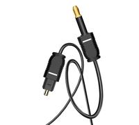 Optical to Conversion Cord 192KHz Sound Adapter to Use for Connecting Optical Outputs to 3.5mm Inputs Interferences Designs Cable