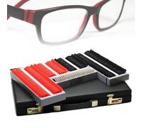 Optical Trial Lens Frame 266 Pcs Optical Trial Lenses Set, Vision Test Optometry Equipment, Plastic Frames, with Aluminum Lock Box for Vision Screening, Medical Examination