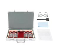 Optical Trial Lens Set 104 Pcs with Universal Trial Frame, High-Precision Design, Durable Construction for Eye Exam Care Professionals