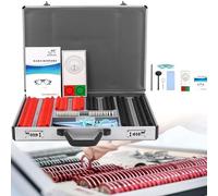Optical Trial Lens Set 266pcs,Optometry Kit Eye Protection Accessories,26mm Aperture,with Aluminum Case,Plastic Optical Trial Lens Equipment,for Eye Hospital Vision Test