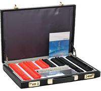 Optical Trial Lens Set Optical Trial Lens Frame 232pcs Optometry Kit Optometry Box Glasses Optometry Equipment, 26mm Aperture, Plastic Circle, Aluminum Suitcase Visual Care