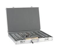 Optical Trial Lens Set Optical Trial Lens Kit - 232 Pieces with Combination Lock, Metal Rim Aluminum Case, 26mm Aperture for Opticians and Eye Hospitals