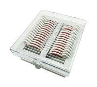 Optical Trial Lens Set Optometry Trial Lens Set with Cylindrical Lenses in Transparent ABS Case for Professional Eye Exams