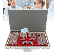 Optical Trial Lens Set Professional Grade with Aluminum Case for Ophthalmic Vision Testing and Optometry Equipment