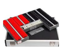 Optical Trial Lens Set Professional Kit with Aluminium Case for Optometrists and Household Use, Precise Lenses for Eye Examination