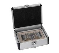 Optical Trial Lens Set with Metal Rim for Precise Optometry, Durable Aluminium Case Included for Professional Use