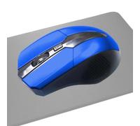 Optical Wireless Mouse - 10.5x7x3 Cm Ergonomic Design, 2.4 GHz USB Receiver, 3 Adjustable DPI Settings, Silent Click Buttons, Four-Directional Scroll | Notebook Mice For Meeting Room Study