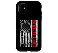 Optician America USA Optometrist Eye Doctor Eye Glasses Case for iPhone 11