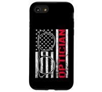 Optician America USA Optometrist Eye Doctor Eye Glasses Case for iPhone SE (2020) / 7/8