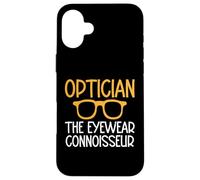 Optician the Eyewear Connoisseur Optician Case for iPhone 16 Plus
