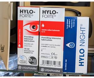 Opticians offer triple pack 2x Hylo Forte & 1 x Hylo night