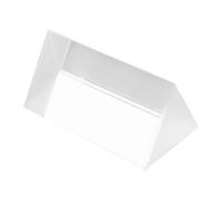 Optics Glass Triangular for Analysis Physics Education and Creative Photography Projects Optics Triangular Prism
