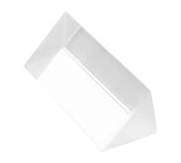 Optics Glass Triangular Glass for Analysis Physics Education and Creative Photography Projects Optics Glass Triangular Glass