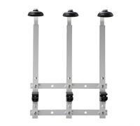 Optics Home Bar 3 Bottle Wall Mounted Bracket Rack NO MEASURES INCLUDED