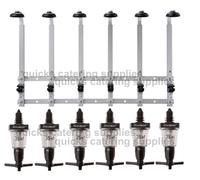 Beaumont Wall 6 Bottle Rack Bagged