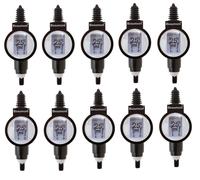 Optics Home Bar Pack of 10 x 25ml Spirit Measure Beaumont Metrix Lever Dispenser