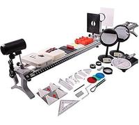 Optics Learning Experiment Kit With Optical Bench & Large Lens, Pinhole Imaging Demonstration Set For Light Propagation & Refraction Research