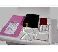 Optics Lens Set Light & Optics Class Demo Kit 5 Acrylic Lens 3 Mirror Ray Box