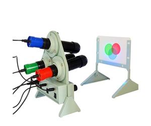 Optics Teaching Equipment for Color Synthesis Experiments, RGB Light Source Demonstrator for Students and Teenagers