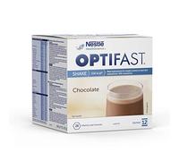 Optifast Chocolate Shake - Protein-rich meal replacement with vitamins and minerals - Quick to prepare (12x55g)