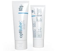 OptiLube Tubes - Sterile Lubricating Jelly for Insertion of Medical Devices in 5g, 42g, 82g, and 113g Tubes, Water Soluble Lubricant with Easy-to-Use Flip Cap (82g x 1)