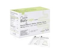 OPTIM Butycaps Butyrate Supplement UK for Gut Health | 30 sachets with microencapsulated Tributyrin 900mg | butyric Acid Postbiotic | Leaky Gut Repair, Debloat, Colon