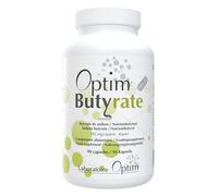 OPTIM Butyrate Sodium Butyrate Supplement UK 285 mg High Dose & Microencapsulated 90 Capsules Butyric Acid - Gut Health & Microbiome - IBS Relief - Vegan HPMC