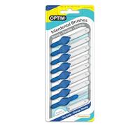 Optim Interdental Brush Blue 8 pack Size 3 0.6mm