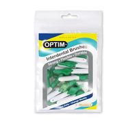 OPTIM Interdental Brushes Pack of 25 Green 0.8 mm Size 5