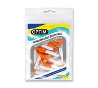 OPTIM Interdental Brushes Pack of 25 Orange 0.45 mm Size 1