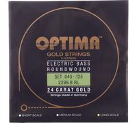 Optima Electric Bass Strings Gold Strings Round Wound Set 5-string reg-light 2299B