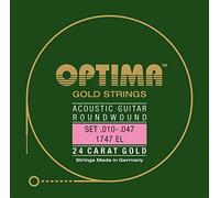 Optima Acoustic Guitar Strings Gold Strings E6 .047w GA047