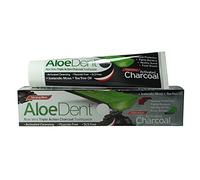 OPTIMA - Aloe Dent Aloe Vera Charcoal Toothpaste - Triple Action Against Bacteria, Bad Breath and Gingival Inflammation - Vegan and Cruelty Free - 100 ml