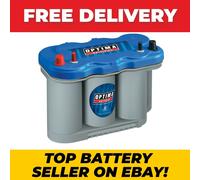 OPTIMA BLUE TOP BATTERY BT DCM 5.0 (8027-227) BTDCM5.0 AGM