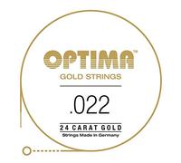 Optima Electric Guitar Strings Gold Strings Round Wound D4 .022w GE022